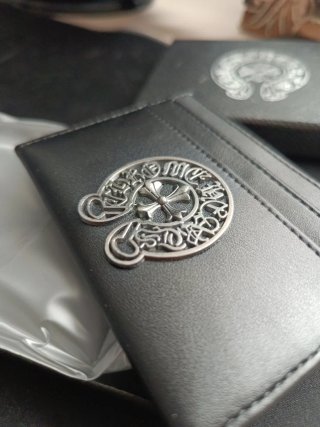 Cartera Chrome Hearts Negra