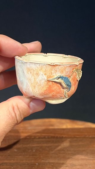 MACETA DE AUTOR GIANG / LOTUS BONSAI 01/25 PAJARO