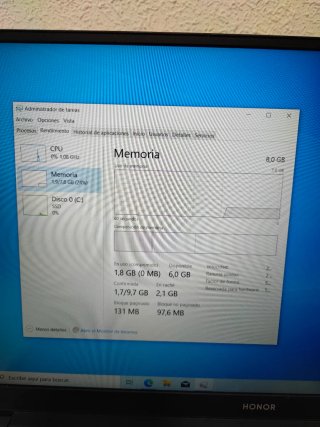 Ordenador Portátil Honor I3-10110U 8GB 256GB SSD