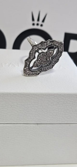 Anillo Pandora Plata con Circonitas talla 54