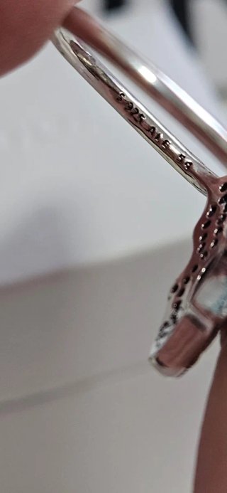 Anillo Pandora Plata con Circonitas talla 54
