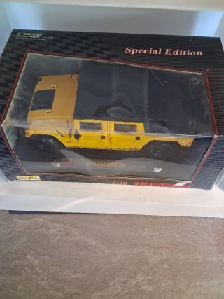 Hummer 4x4 Soft Top Maisto Scala 1:18.Nuovo,raro.