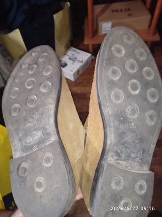 Stivaletti Camoscio Handmade Taglia 44