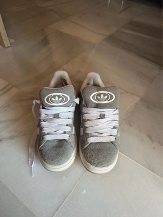 Zapatos Adidas Campus Grises Originales