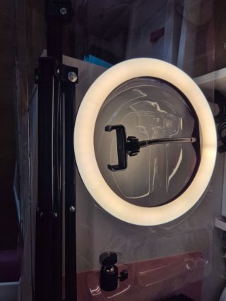 Aro LED KSIX con trípode para vídeo