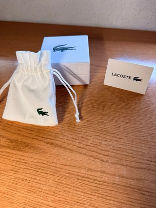 Pulsera Lacoste Plata