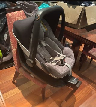 Cadeirinha auto bebé confortável