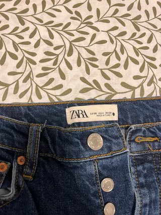 Pantalones vaqueros Zara azules