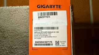 Gigabyte RTX 4070 Eagle OC 12GB