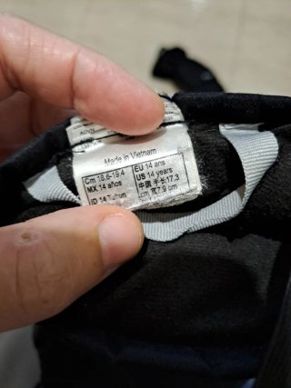 Guantes de esquí Wedze Talla 14 años