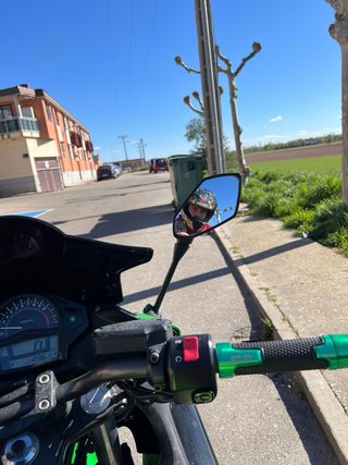 Kawasaki ER6F Negra/Verde