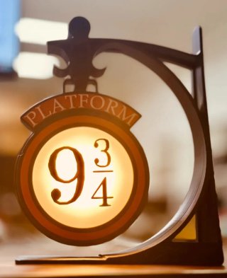 Lámpara Harry Potter Plataforma 9 3/4