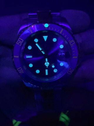 Reloj Rolex Submariner Azul y Dorado AUTOMATICO