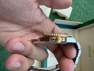 Reloj Rolex Submariner Azul y Dorado AUTOMATICO