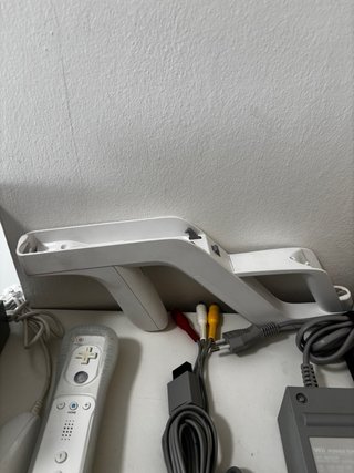 Lote Wii + Mando + Zapper Nintendo