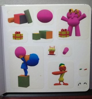 Pocoyo el cumpleaños de elly y 12 lapices Alpino