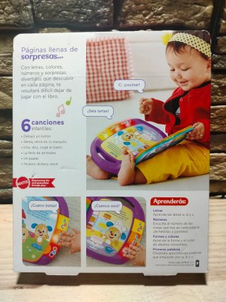 Fisher-Price Ríe y Aprende Libro Interactivo