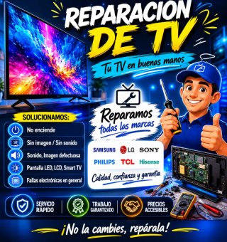 Reparación de tv- profesional