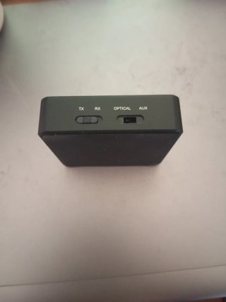 Transmisor Receptor Bluetooth Audio Negro
