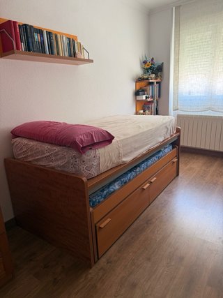 Cama nido con cajones y 2 colchones
