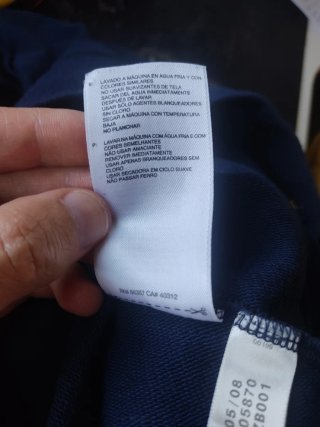 Sudadera Adidas LA Galaxy Beckham 23 Azul/Dorado