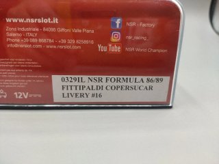 Formula 86/89 fittipaldi NSR