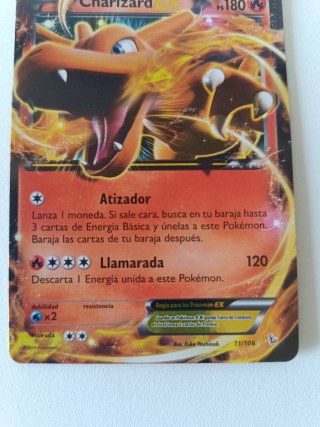 Charizard EX 11/106 Flashfire Español