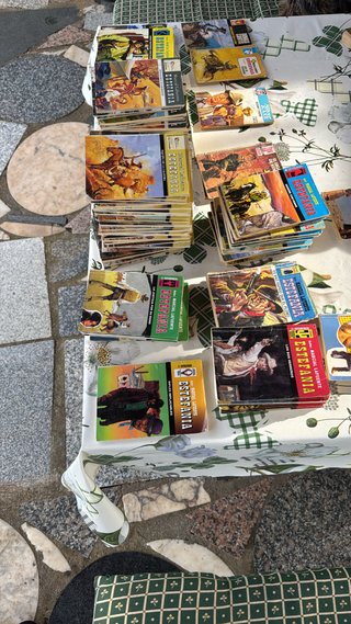 Lote 105 novelas bolsillo Marcial Lafuente