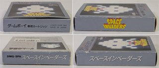 Space Invaders ORIGINAL 1990 Game Boy ゲームボーイソフト