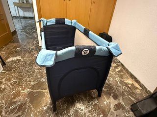 Cuna de viaje plegable Asalvo