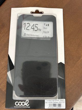 Funda Flip Cover Negro Samsung Galaxy A55 5G