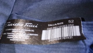 Pantalón corto hombre azul marino Emidio Tucci 52