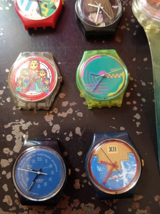 Lotto Swatch funzionanti e non funzionanti