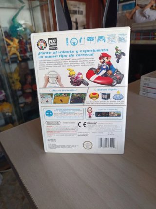 Mario Kart Wii + Volante Original Nintendo