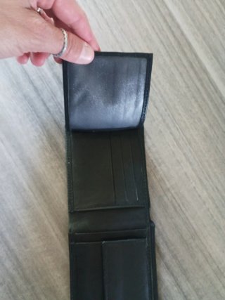 Portafoglio uomo nero