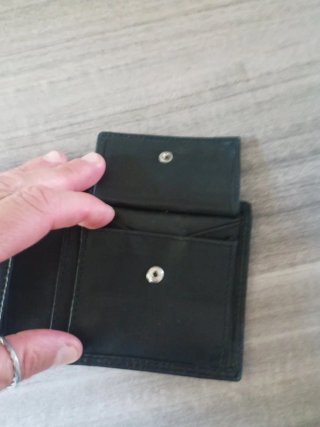 Portafoglio uomo nero