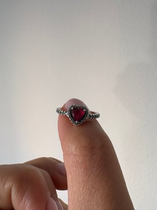 Anillo Corazón Rojo Pandora