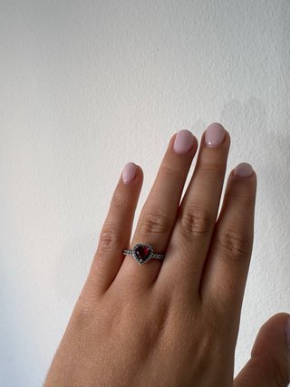 Anillo Corazón Rojo Pandora
