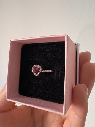 Anillo Corazón Rojo Pandora