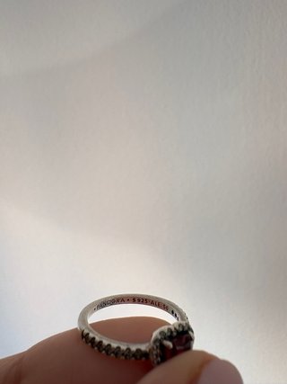 Anillo Corazón Rojo Pandora