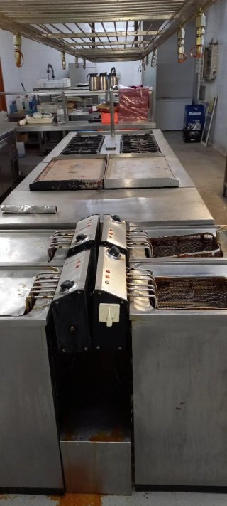 Mostrador refrigerado cafetería