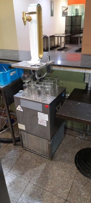 Mostrador refrigerado cafetería