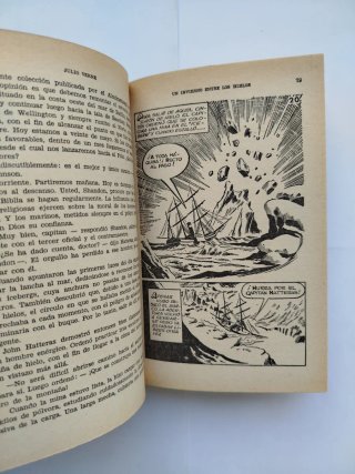 3 libros Julio Verne, años 70.