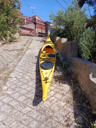 Kayak Rainbow Laser 515 Amarillo