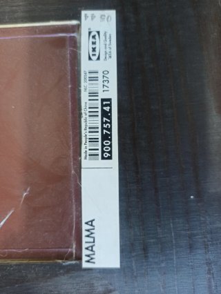 3 Marcos Espejo MALMA Ikea Madera Negro
