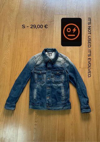 Chaqueta vaquera hombre de G-Star Raw (S)