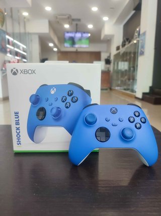 Mando Xbox Shock Blue Seminuevo