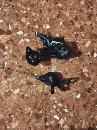 Cambio Shimano Deore 12v + Mando 12s