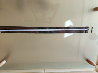 Cinturón de cuero marrón y negro