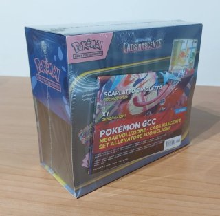 Pokemon ETB Caos Nascente Nuovo Sigillato
